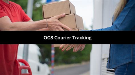 ocs shipping tracking.